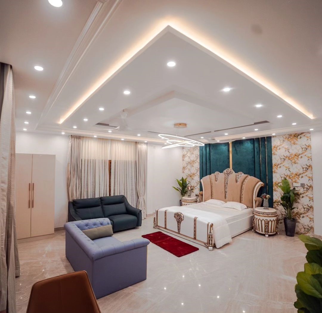 Modern bedroom design idea and inspiration photo