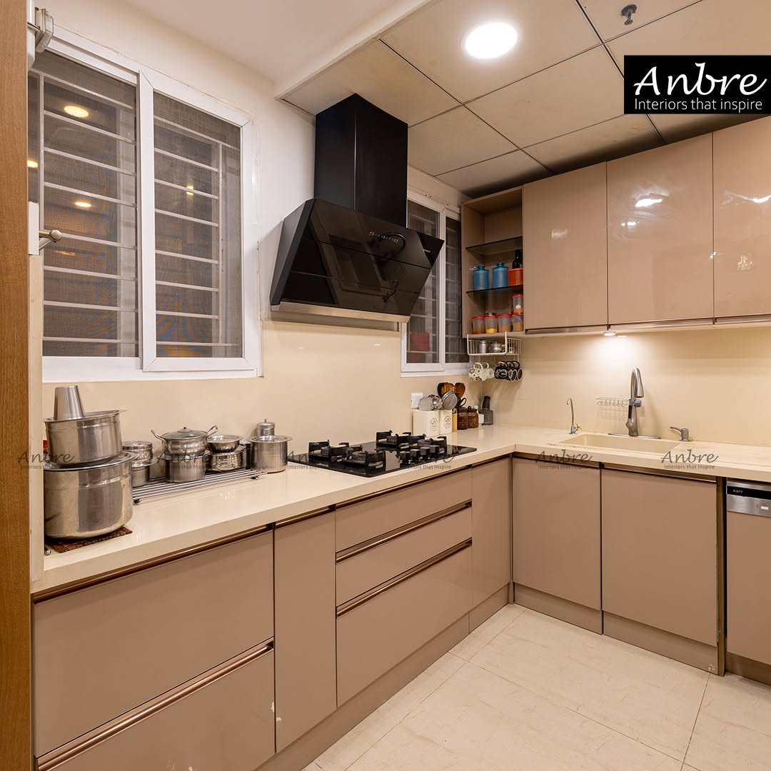 Modular Kitchen Design interior design idea for modern homes (2/2)