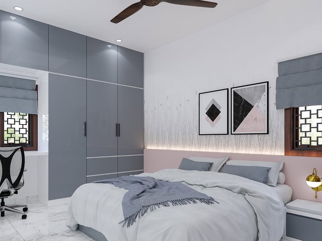 Modern bedroom design idea and inspiration photo (3/3)