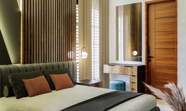 Bedroom Design photo showcasing modern home interior design (3/4)