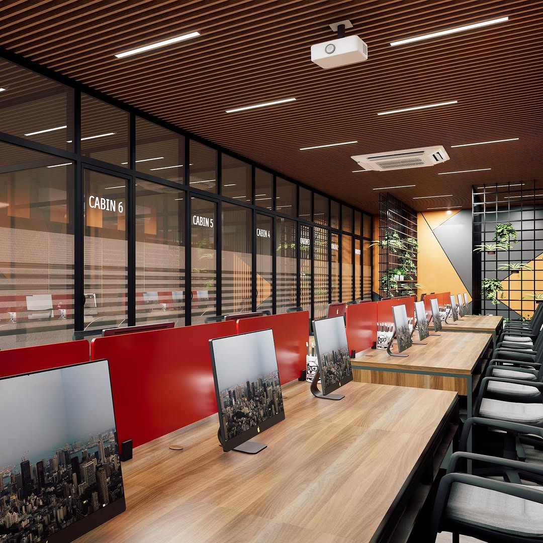 Modern commercial interior design idea and inspiration photo (2/3)