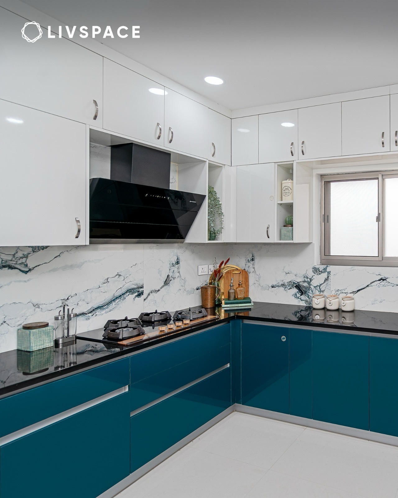 Modern modular kitchen design idea and inspiration photo