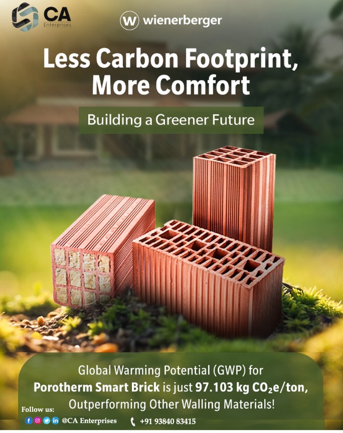 Porotherm Bricks have redefined sustainability in construction, setting a new benchmark with a remarkably low Global…